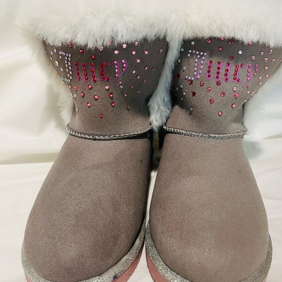 EUC JUICY COUTURE BOOTIES - Picture 3 of 9